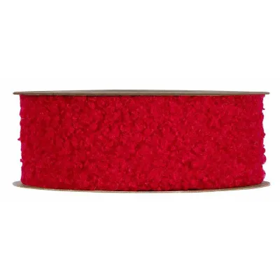Nastro teddy bear mm.38 m.10 rosso