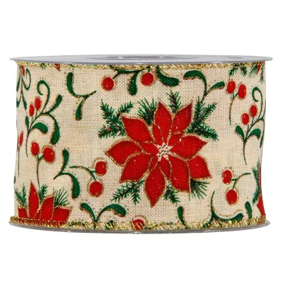 Nastro xmas star mm.63 m.10