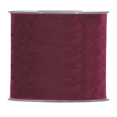 Nastro dbl velvet mn.100 m.07 bordeaux