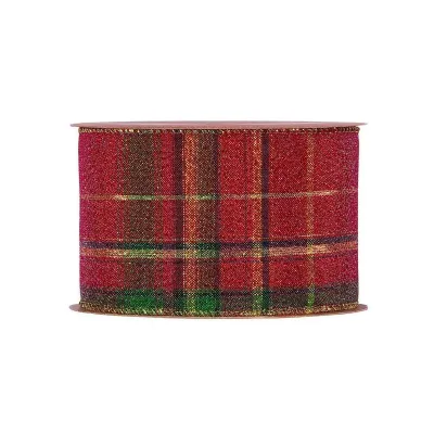 Nastro bright scot. mm.63 m.10 rosso
