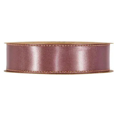 Nastro satinee mm.25 m.20 rosa ant.