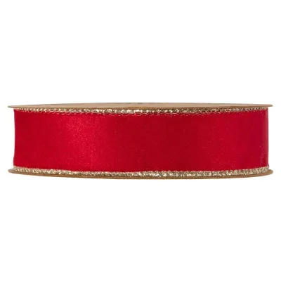 Nastro velv.embrace mm.25 m.10 rosso