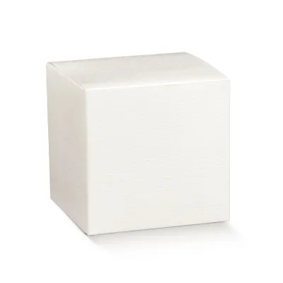 Scatola 08x08 h.08 bianco (pz.10)