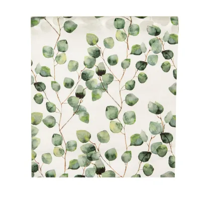 Runner cm.28 m.3 green flowers