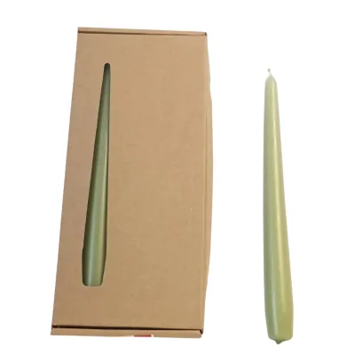 Candela conica 30 aloe (pz 6)