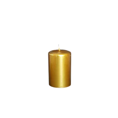 Moccolo metal d.05 h.08 oro  (pz 24)