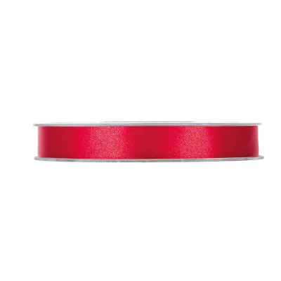 Nastro doppio raso mm.15 m.50 true red