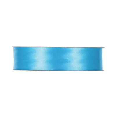 Nastro doppio raso mm.25 m.50 turchese