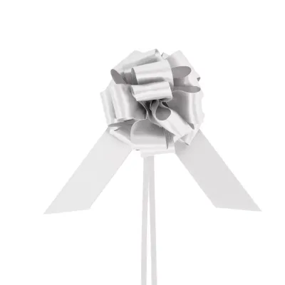 Fiocco raso mm.38 bianco (pz.12)