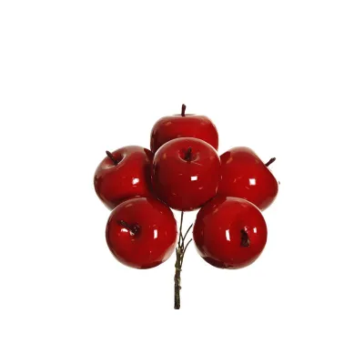 Mele mazzo x6 rosso