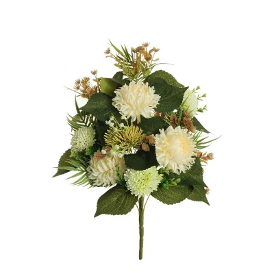 Crisantemi-dandelion frontale cm.60 crema