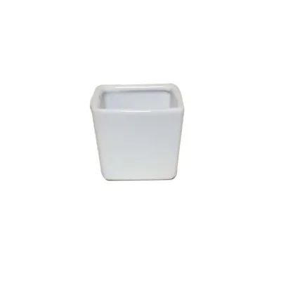 Ba-cubo ceramica 7x7 bianco