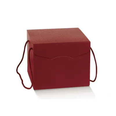 Cartone segreto 21x21 bordeaux