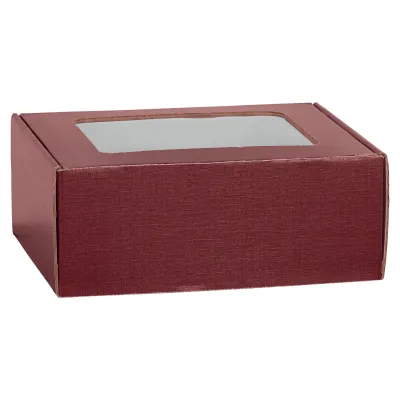 Scatola c.fin. 30x24 bordeaux