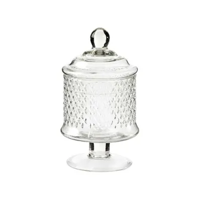 Vaso con coperchio d.13 h.23