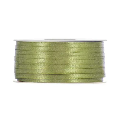 Nastro doppio raso mm.03 m.100 dk.olive