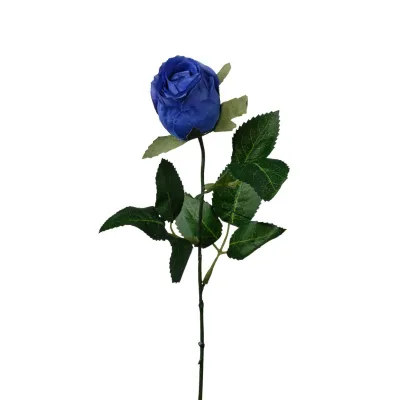 Rosa bocciolo  cm.49 blu
