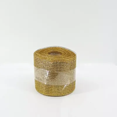 Nastro mm.98 m.20 dec.lame' oro
