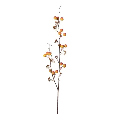 Bacche mini ramo cm.90 arancio