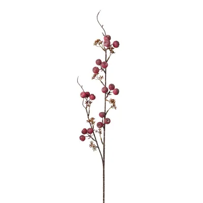 Bacche mini ramo cm.90 rosso