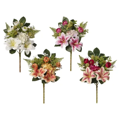 Ortensie gigli cm.35 assortito