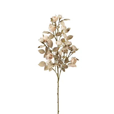 Roselline mini ramo cm.90 crema