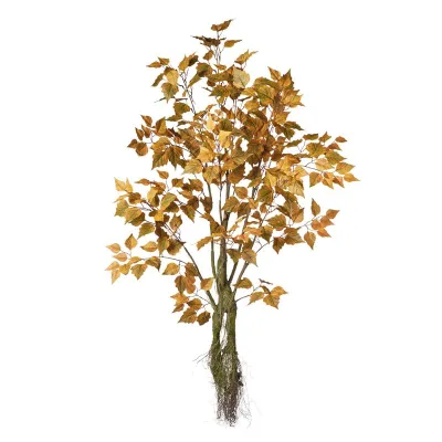 Testa albero betulla cm.120 giallo