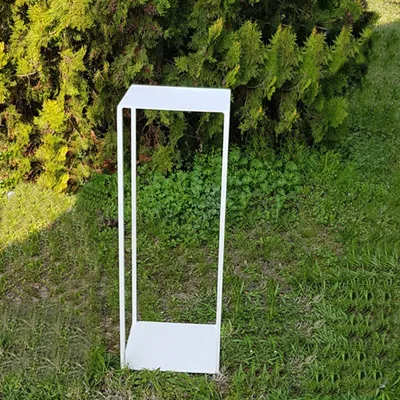 Me-alzata metallo h.90 bianco