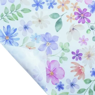 Bobina c 0,80x40 margaritas bianco