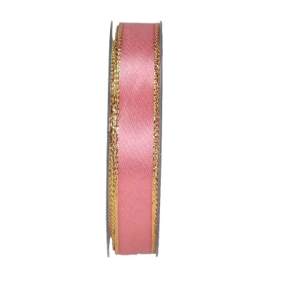 Nastro dopp.bord. mm.15 m.25 rosa ant.