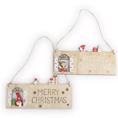Scritta christmas cm.23 ass (pz.4)
