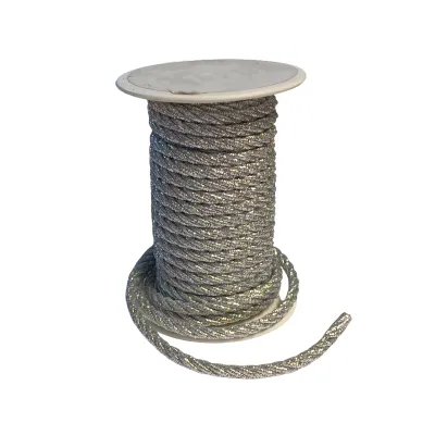 Cordino mm.06 m.10 glittercord argento