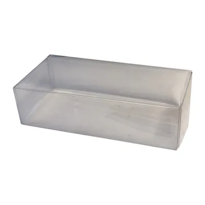 Scatola pvc 22x10x06 trasparente