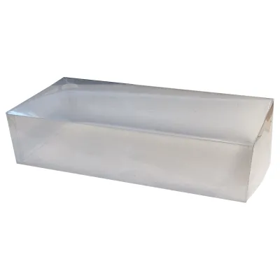 Scatola pvc 26x12x06 trasparente