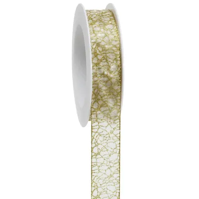 Nastro gold.lux. mm.25 m.18 crema