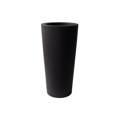 Il-vaso ilie d.42 h. 90 nero perla