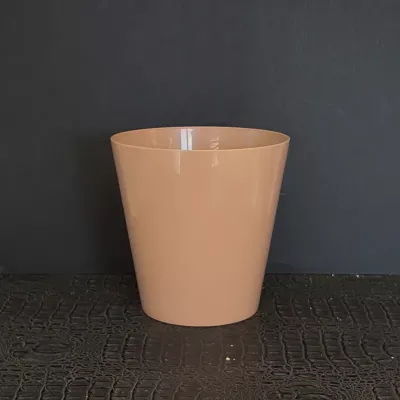 Cachepot tondo d.9 cipria