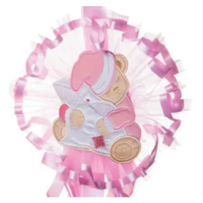 Fiocco 38 rotondo rosa