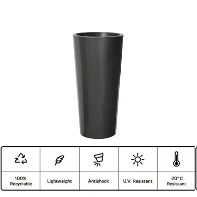 Tu-vaso tuit da esterno d.40 h. 73 antracite