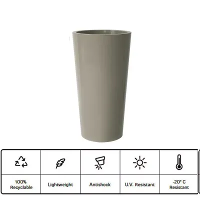 Tu-vaso tuit da esterno d.40 h. 73 sabbia