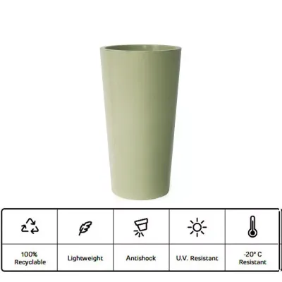 Tu-vaso tuit da esterno d.40 h. 73 giada