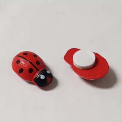 Coccinella adesiva cm.1,8 (pz.80)