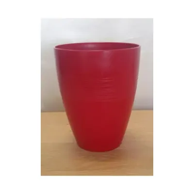 Coprivaso pvc alto d.13 rosso