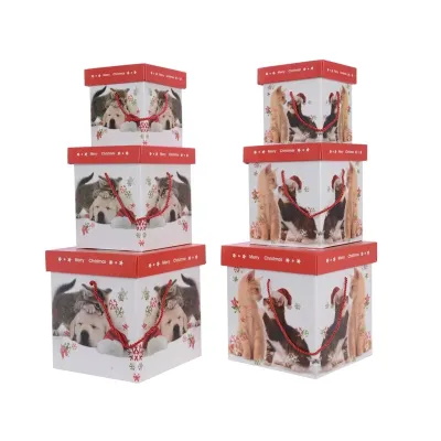 Scatola cartone 17x17 (set 3)