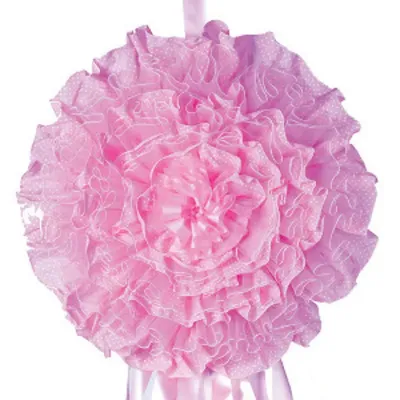Fiocco 75 rotondo  rosa