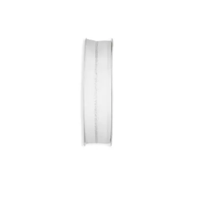 Nastro rigato mm.25 m.20 bianco