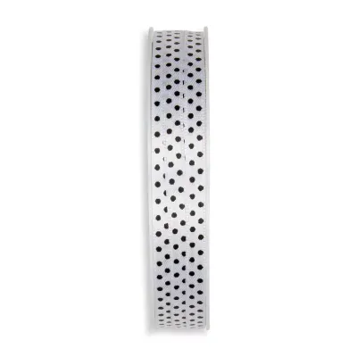 Nastro dots mm.06 m.40 bianco