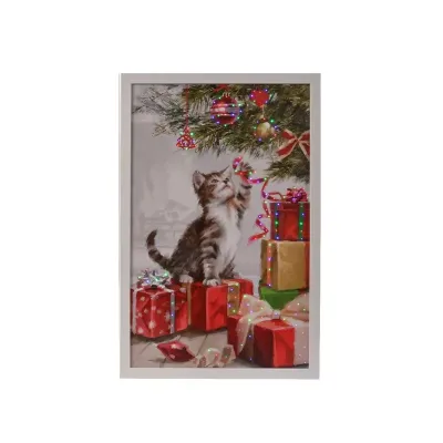 Quadretto led 38x58 animali