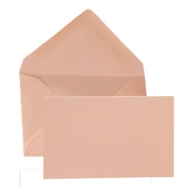 Biglietto + busta a 7x11 rosa (pz.100)