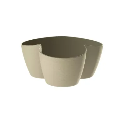Coprivaso pvc 3 vasi 12 mandorla